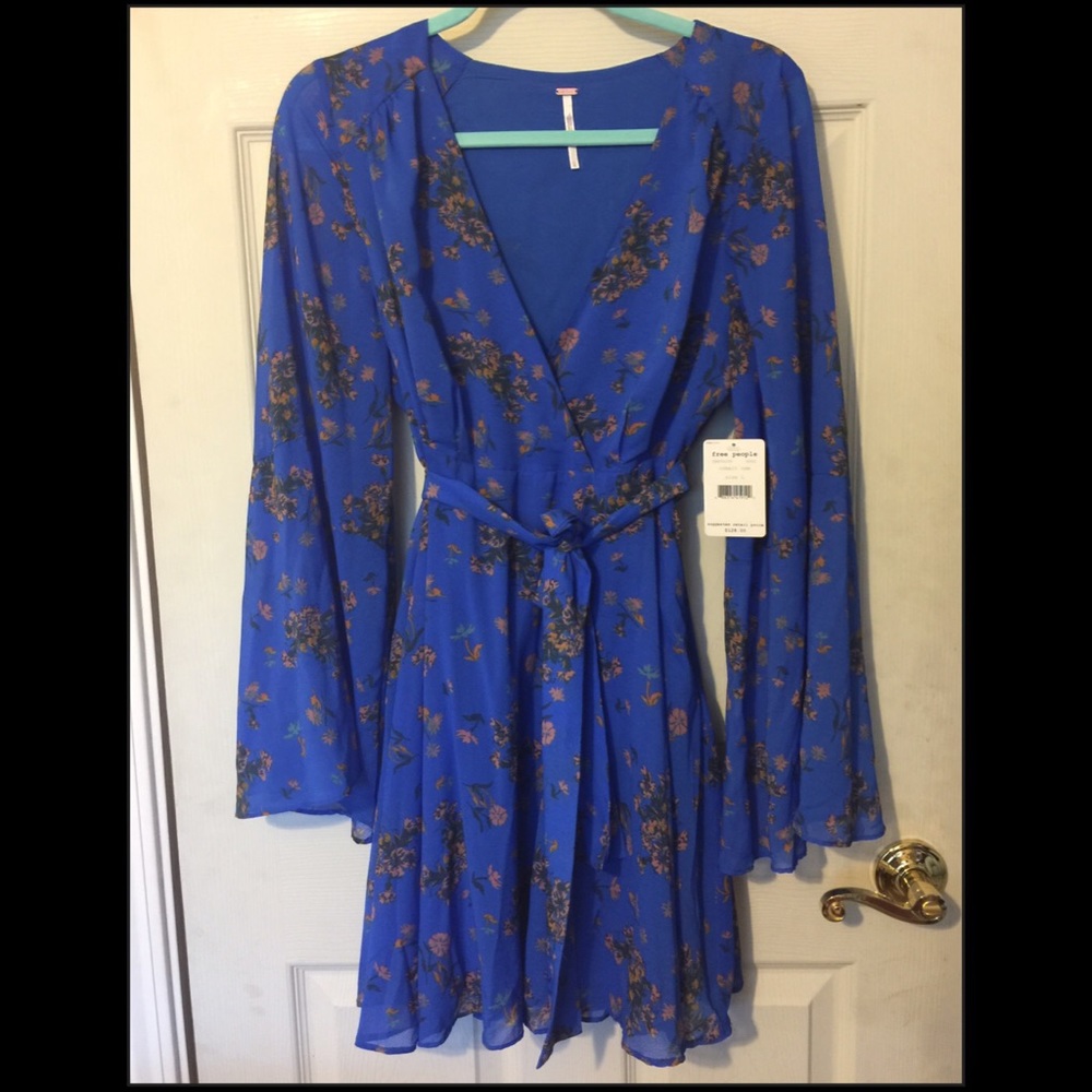 Free People Lilou Print Dress. NWT - Large.